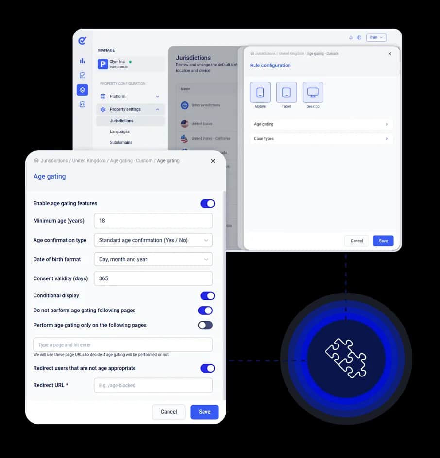 Age Gating Solution: Implementation Approach