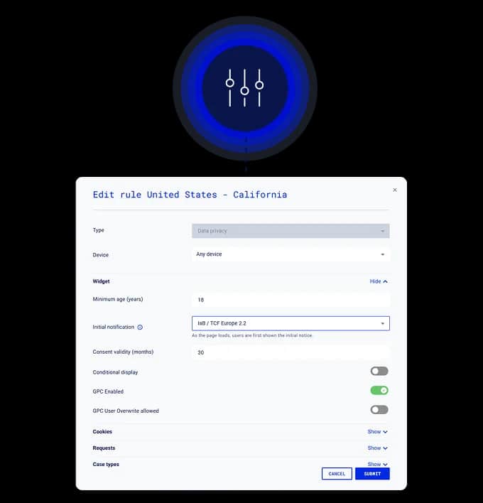 Clym flexible configuration visual