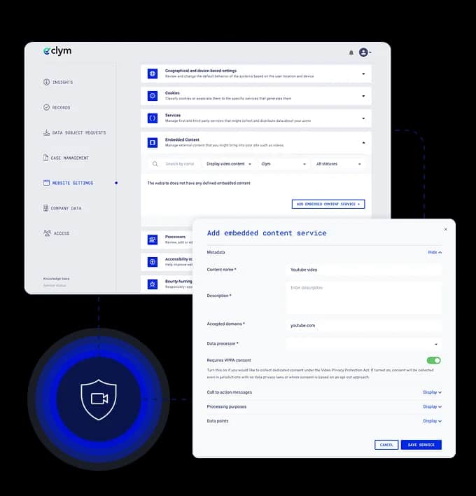 Clym key capabilities visual