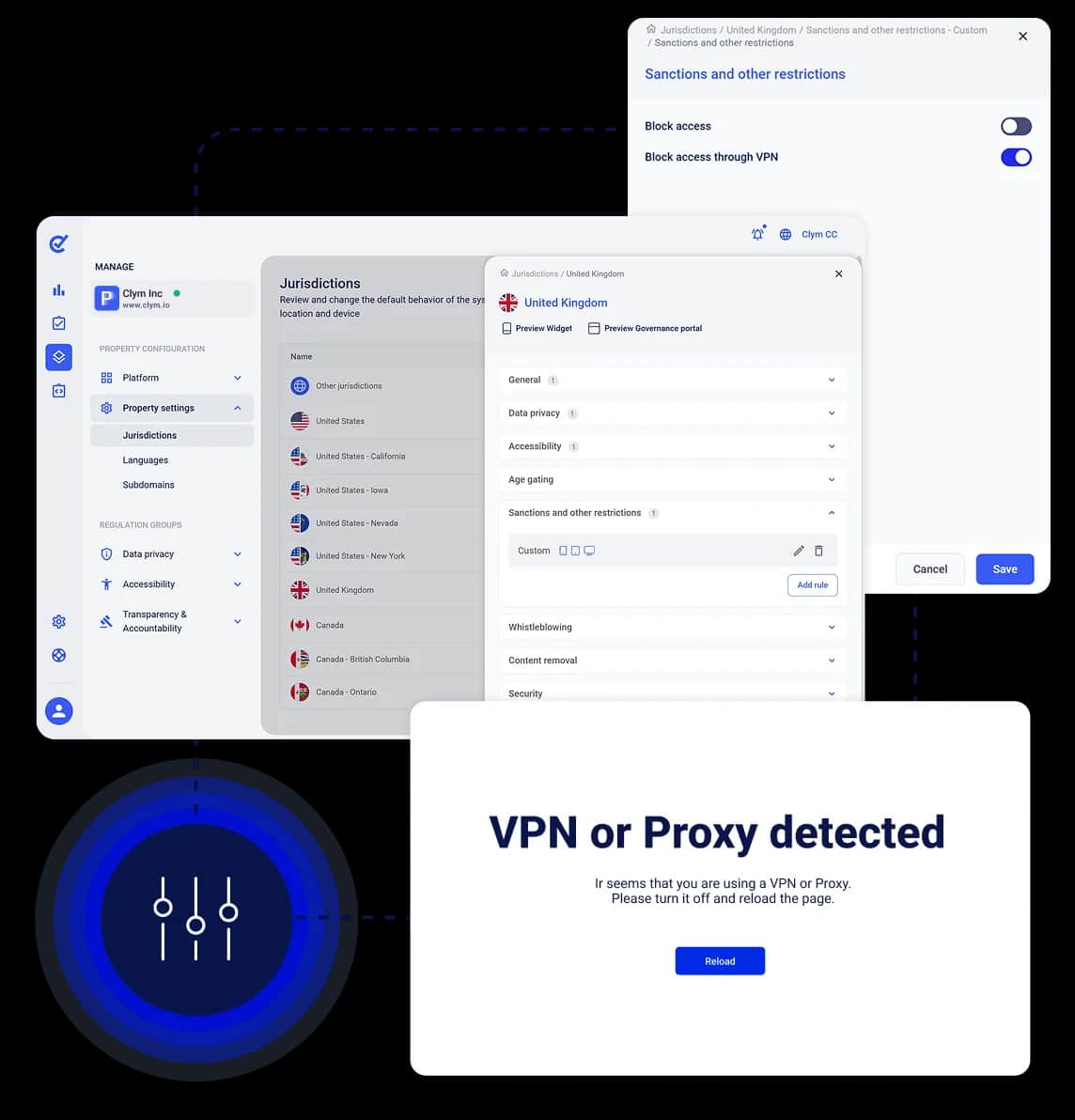 Restrictions Flexible Configuration